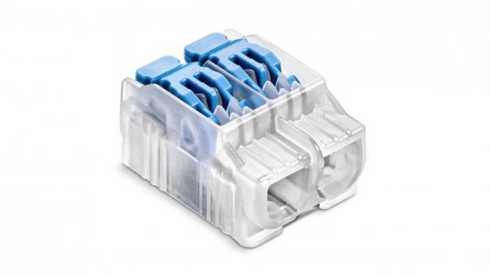 IDEALNA Szybkozłączka SCL2 z dźwignią do linek i drutów 2-torowa 4mm² 32A 450V 88000303S /40szt./