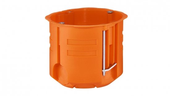Puszka podtynkowa 60mm regips głęboka pomarańczowa P60DF 31074008