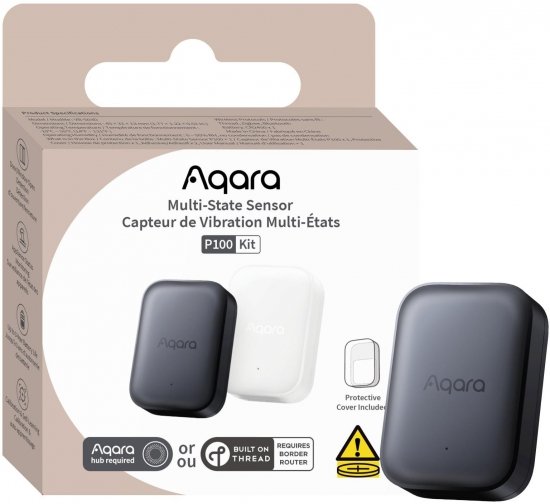 Aqara Multi-State Sensor P100 Kit Szary Wielofunkcyjny czujnik Zigbee, Thread