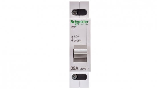 Rozłącznik modułowy 32A 1P iSW A9S60132
