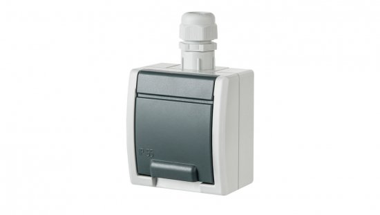 AQUANT Gniazdo 2P+Z schuko IP65 1244-65