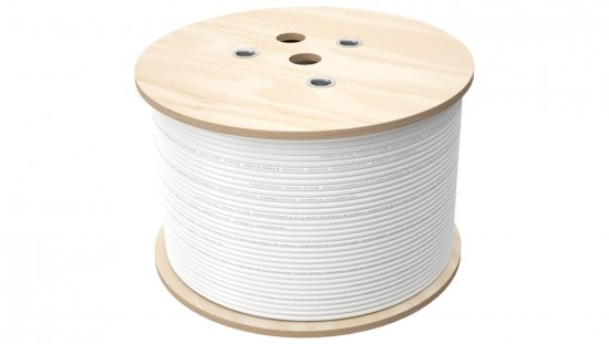 Przewód koncentryczny trishield RG6 75 Om, 1.02/4.8/6.9 PVC Eca 500m KRT102A0PV500