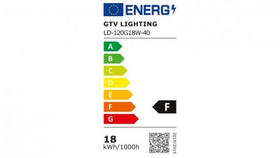 Żarówka LED SMD 2835, E27, G120-GLOB, 18W, 1600lm, 4000K,AC220-240V,KĄT ŚWIECENIA 360