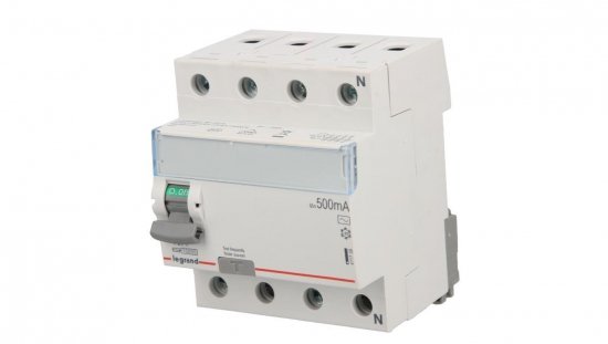 Wyłącznik różnicowoprądowy 4P 40A 0,5A typ AC P304 TX3 411738