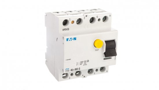 Wyłącznik różnicowoprądowy 4P 40A 0,03A typ G PFIM-40/4/003-G 235453