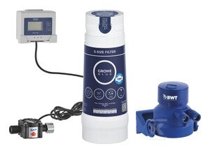 Filtr Grohe Red z głowicą, do twardej wody, 600 l