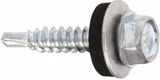 Blachowkręt samogwintujący z łbem M4.8x32mm podkł. 16 z EPDM