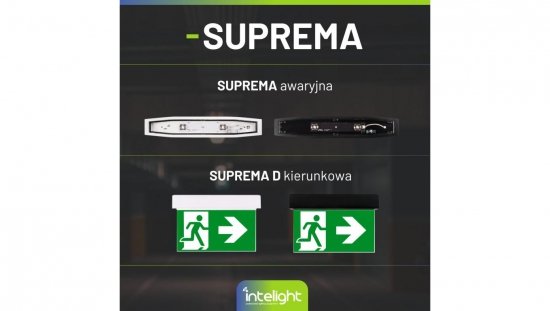 Oprawa ewakuacyjna natynkowa SUPREMA D-std M 3H AT IP54 NT + (E2, E3) / 94604