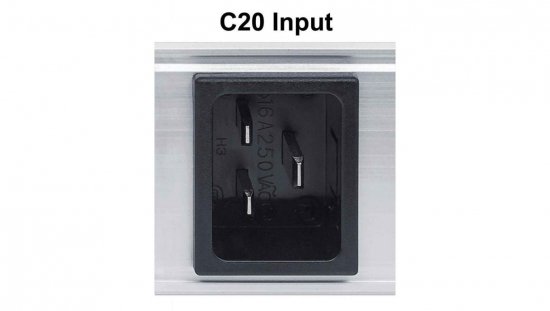 Listwa zasilająca Rack 1U 110-250V/16A 8X C13 kabel 2M 163620