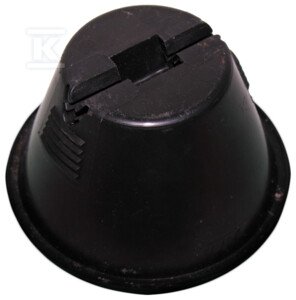 Drut odgromowy aluminiowy fi 8 (20kg - ok. 148mb) + uchwyt betonowy w tworzywie DLX064