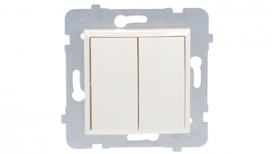 ARIA Łącznik dwugrupowy świecznikowy ecru ŁP-2U/m/27