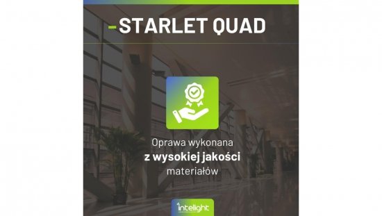 Oprawa awaryjna natynkowa STARLET QUAD SOH 350 NM 2H AT / soczewka otwarta do pomieszczeń wysokich / 92875