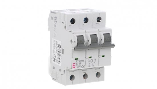 Wyłącznik nadprądowy 3P C 16A 6kA AC ETIMAT 6 002145516