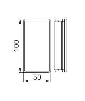 Nakładka ochronna NOW100x50SR 890504