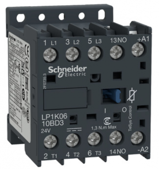 Stycznik mocy 12A 3P 24V DC 1Z 0R LP1K1210BD3