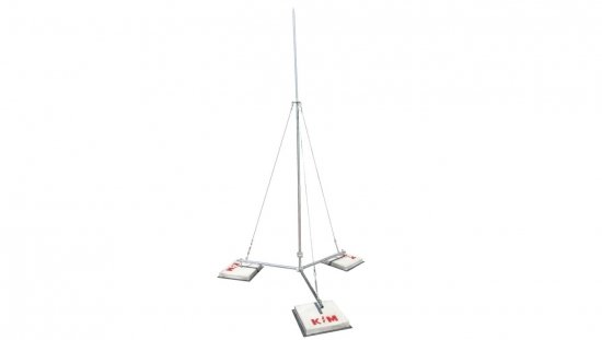 Maszt 3 m. aluminiowy na trójnogu KM103T AL /1 kpl./