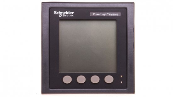 Miernik parametrów sieci (U, I, P, Q, f, PF, E) 5/1A przekładnik 100-415V AC Ethernet Modbus MID tablicowy 96x96mm METSEPM5341