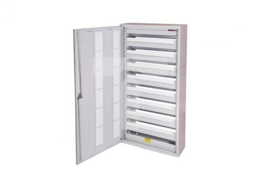 Rozdzielnica modułowa natynkowa 9x36 IP30 stalowa UNI SYSTEM 750-1450-250 M