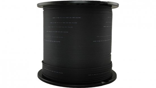 Kabel światłowodowy FTTH, 2J, SM 9/125, LSOH, wzmocnienie FRP, całkowicie dielektryczny, biały ALANTEC /1000m/