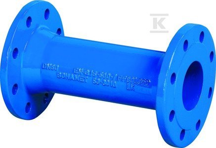 KRÓCIEC DWUKOŁNIERZ. FF DN80X400 GJL