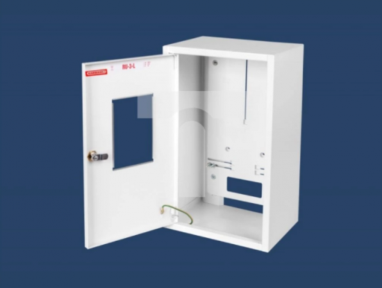 Szafka licznikowa natynkowa/podtynkowa (uniwersalna) 3-licznikowa 3-fazowe IP30 115mm RU-3L Z O/E