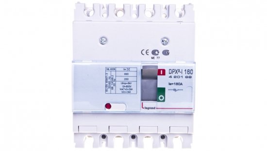 Rozłącznik mocy 4P 160A DPX3-I 160 420199