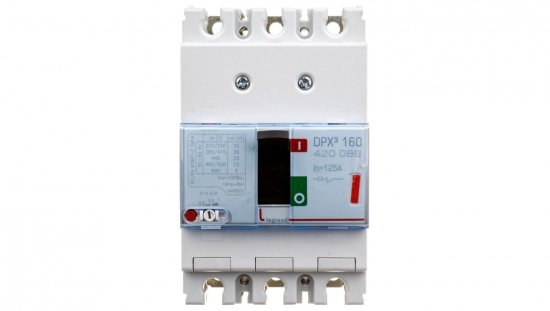 Wyłącznik mocy 3P 125A 36kA DPX3 160 420086