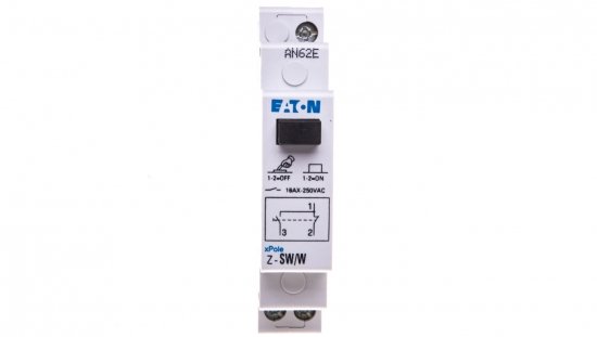 Przełącznik przyciskowy modułowy 16A 1P Z-SW/W 276303