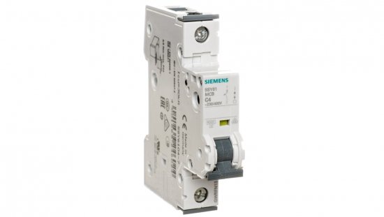 Wyłącznik nadprądowy 1P C 4A 230V 6kA SENTRON 5SY6104-7