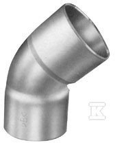 Łuk miedziany 5041 54/45 LWxLW