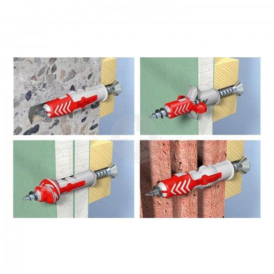 Kołki FISCHER Duopower 6x30 / opakowanie 100 szt.