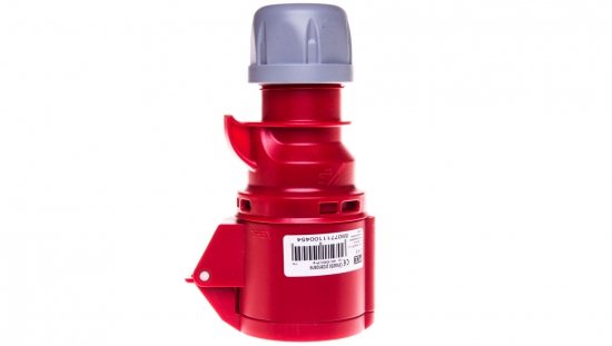 Gniazdo przenośne 16A 4P 400V czerwone IP44 SHARK 214-6
