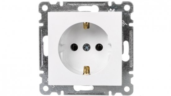 LUMINA2 Gniazdo pojedyncze Schuko białe WL1050