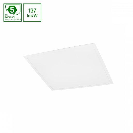 ALGINE PANEL BACKLIGHT 30W WW 230V 120st IP20      600x600x28 BIAŁY 5 lat gwarancji
