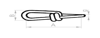 Łańcuszek skrętny LNS2 650113 /30m/