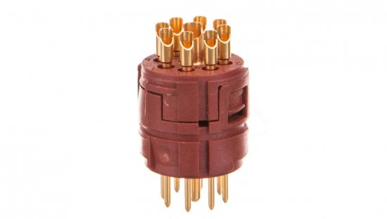 Wkład 8+1 stykowy do złączy M23 męski lutowany EPIC M23 E-Part SLM 73002744