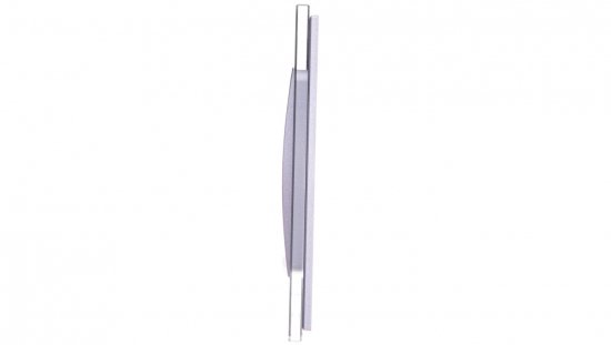 Berker/B.7 Glas Ramka podwójna szkło pozioma szklana aluminium złoty 10126414