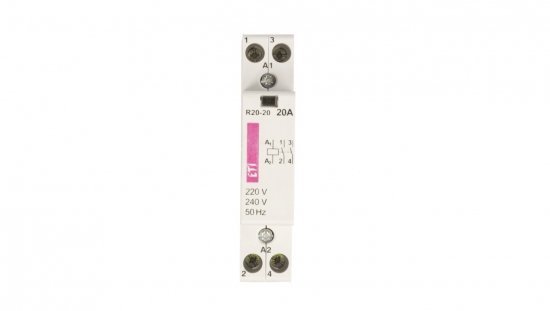Stycznik modułowy 20A 230V AC 2Z 0R R 20-20 002461210