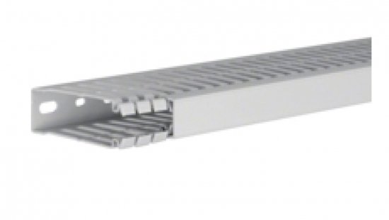 tehalit Kanał grzebieniowy BA7A 25x80mm PVC szary BA7A80025 /2m/