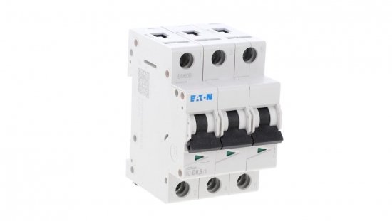 Wyłącznik nadprądowy 3P D 0,5A 15kA AC FAZ-D0,5/3 278880