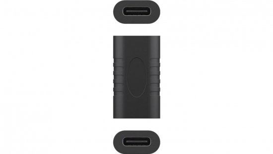 Adapter USB 3.0 Superspeed USB-C - USB-C czarny 45401