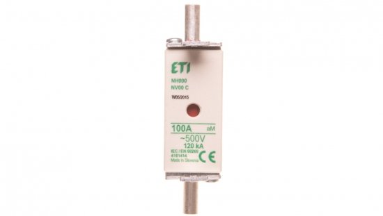 Wkładka bezpiecznikowa KOMBI NH000 100A aM 500V WT-00C 004181414