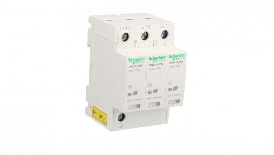 Ogranicznik przepięć Typ T2 3P 20kA 1,1kV 350V iPRD-20-20kA-350V-3P A9L20300