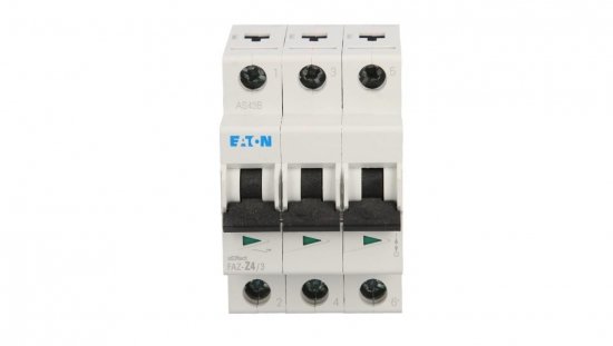 Wyłącznik nadprądowy 3P Z 4A 10kA AC FAZ Z4/3 278923