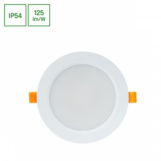 DURE 3 DOWNLIGHT 12W NW 230V 110st IP54 IK06       145x34 BIAŁY okrągła zasilacz zintegrowany