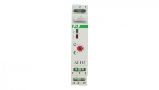 Automat zmierzchowy 16A 230V 2-1000lx DIN AZ-112