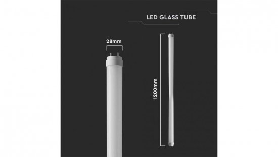 Świetlówka LED G13 T8 1200mm 18W 1800lm 3000K 3 lata gwar. 2981