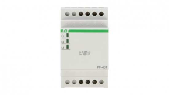 Automatyczny przełącznik faz 16A 3x230V+N PF-431