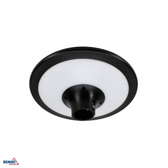 SOLARNA OPRAWA PARKOWA LED SOLUM 20W 2200LM 3000-4000K IP65 CZARNA