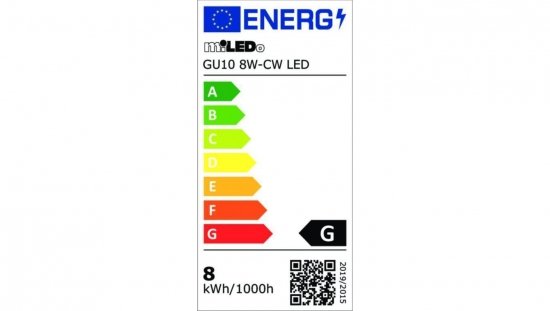 SUPER CENA Żarówka LED GU10 8W-CW LED 690lm 5000K barwa zimna 31238